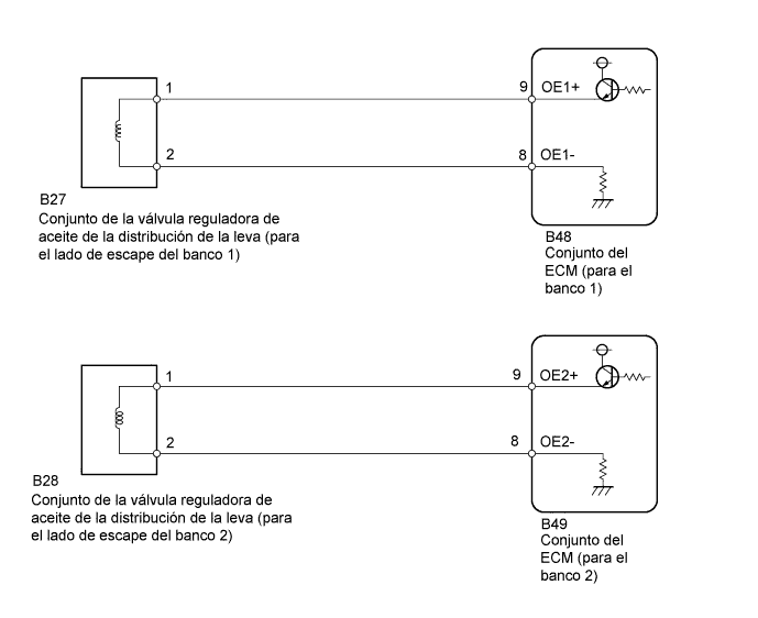 P0023 Circuito Del Actuador De Posición B Del árbol De Levas (Banco 2)