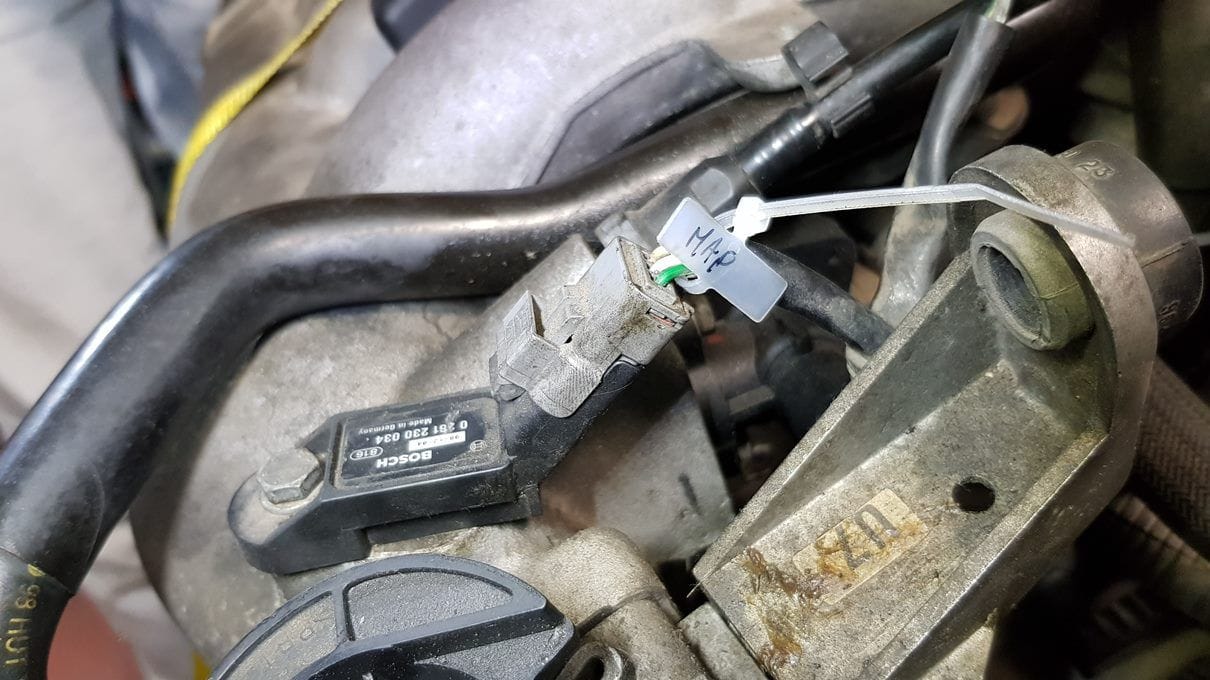 P0241 Señal Baja Sensor De Presion Absoluta Colector 2 Del Turbo