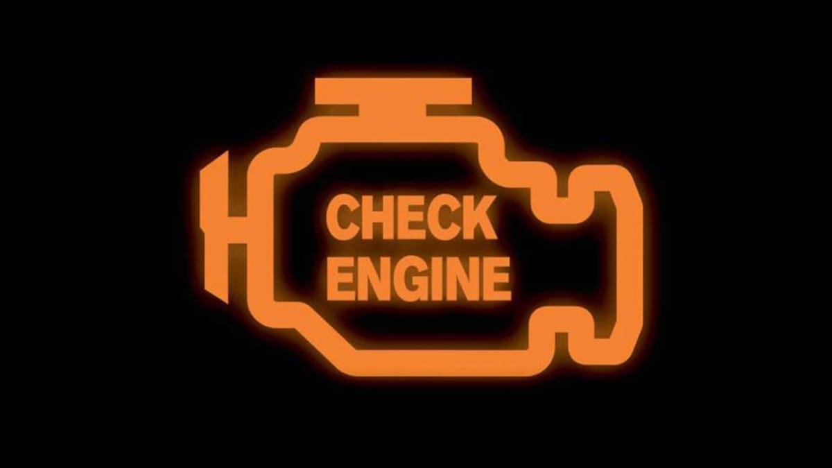 ¿Qué Significa El Testigo De Motor Naranja?