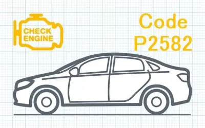 P2582 Circuito Del Sensor De Velocidad Del Turbocompresor Intermitente