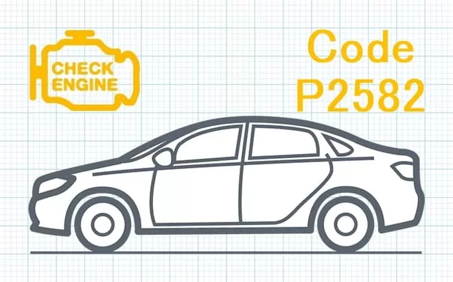 P2582 Circuito Del Sensor De Velocidad Del Turbocompresor Intermitente