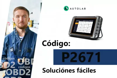 P2671 Voltaje De Suministro Del Actuador B Circuito Alto