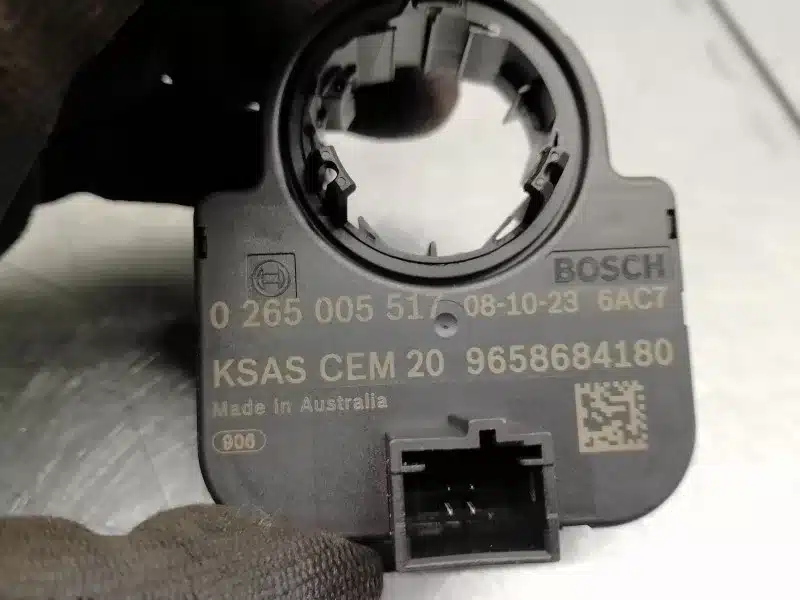 265. Problemas Con El Sensor De ángulo De Dirección