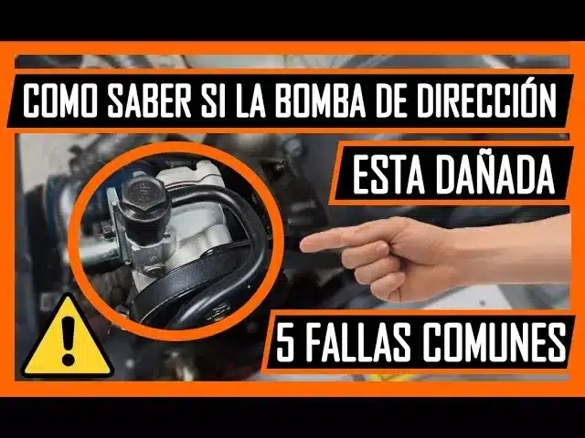 412. Problemas Con La Bomba De Dirección Hidráulica