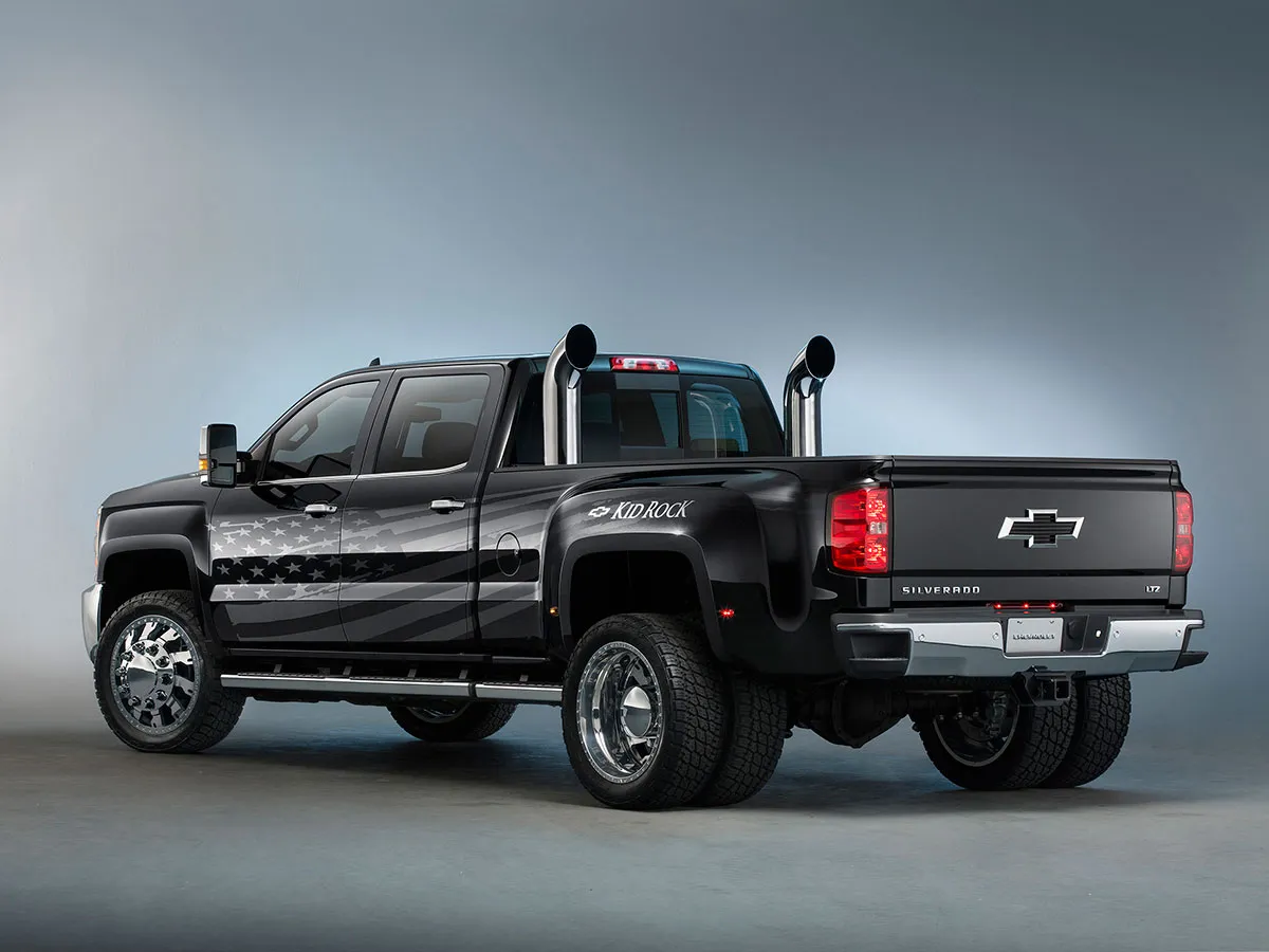El poderoso concepto Chevy Silverado de Kid Rock simboliza la esencia americana
