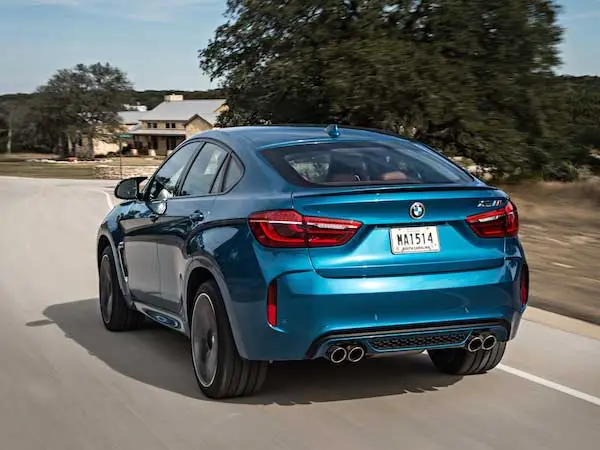 BMW X6 M vista trasera