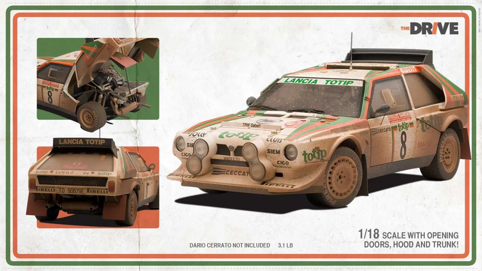 Modelocar Renault Lancia
