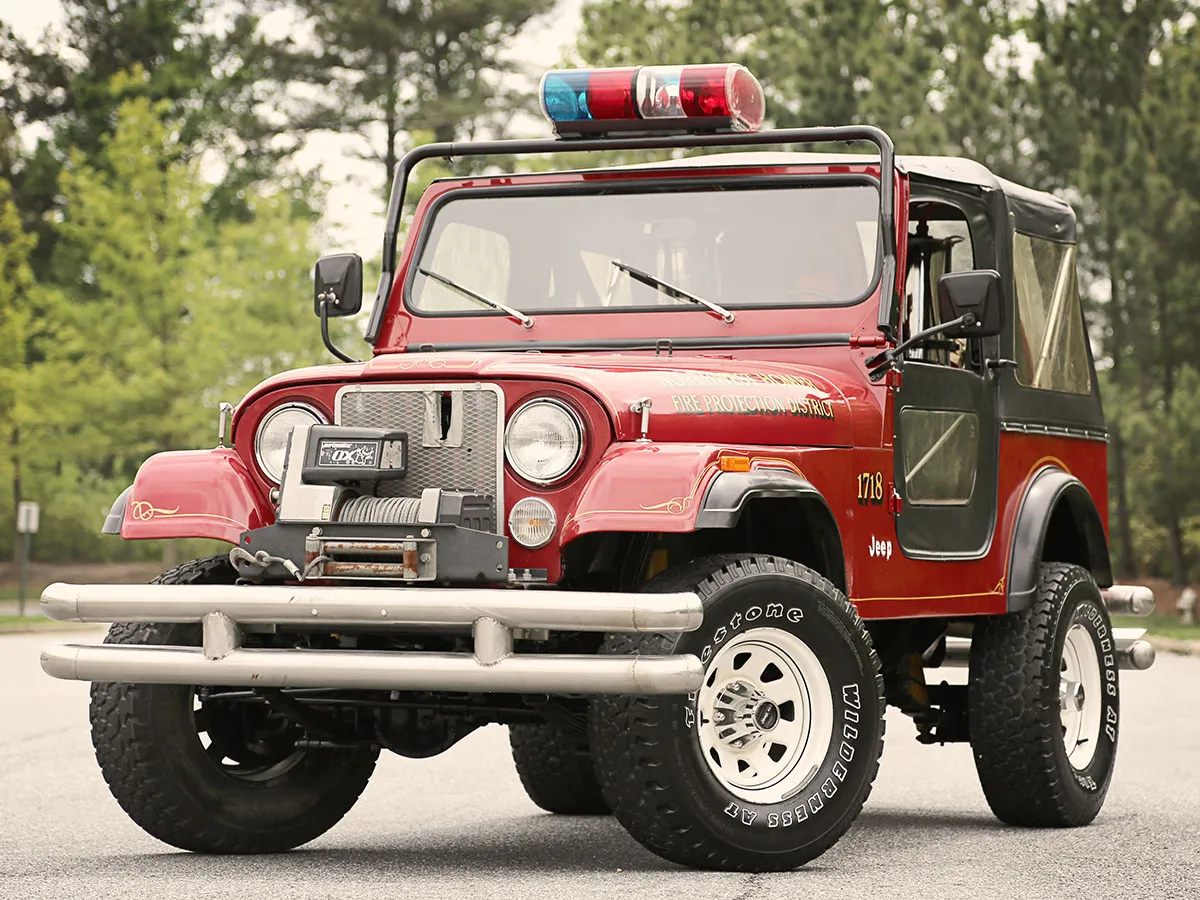 Jeep CJ-7 Firetruck 1982
