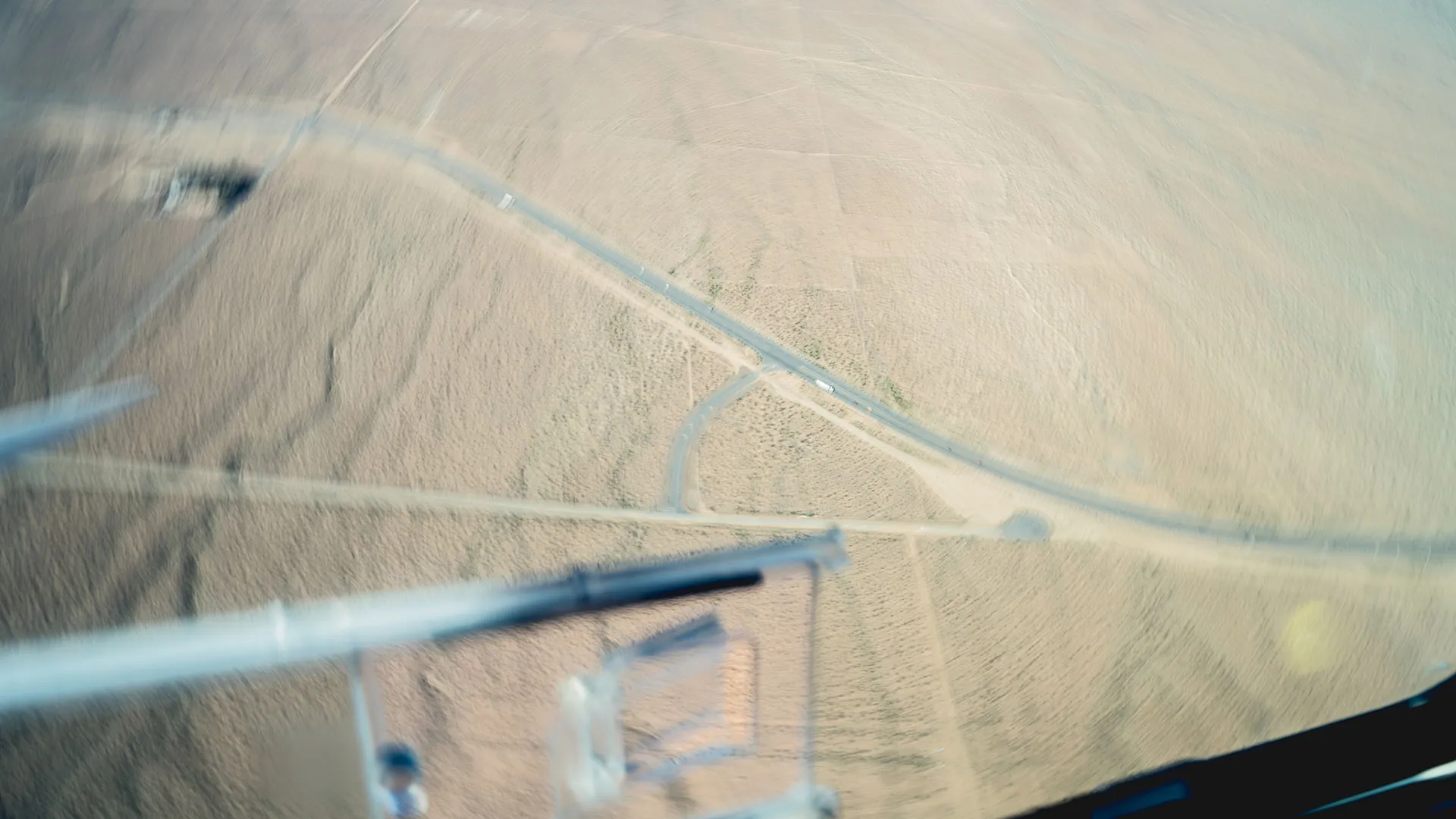 Planeador en acción