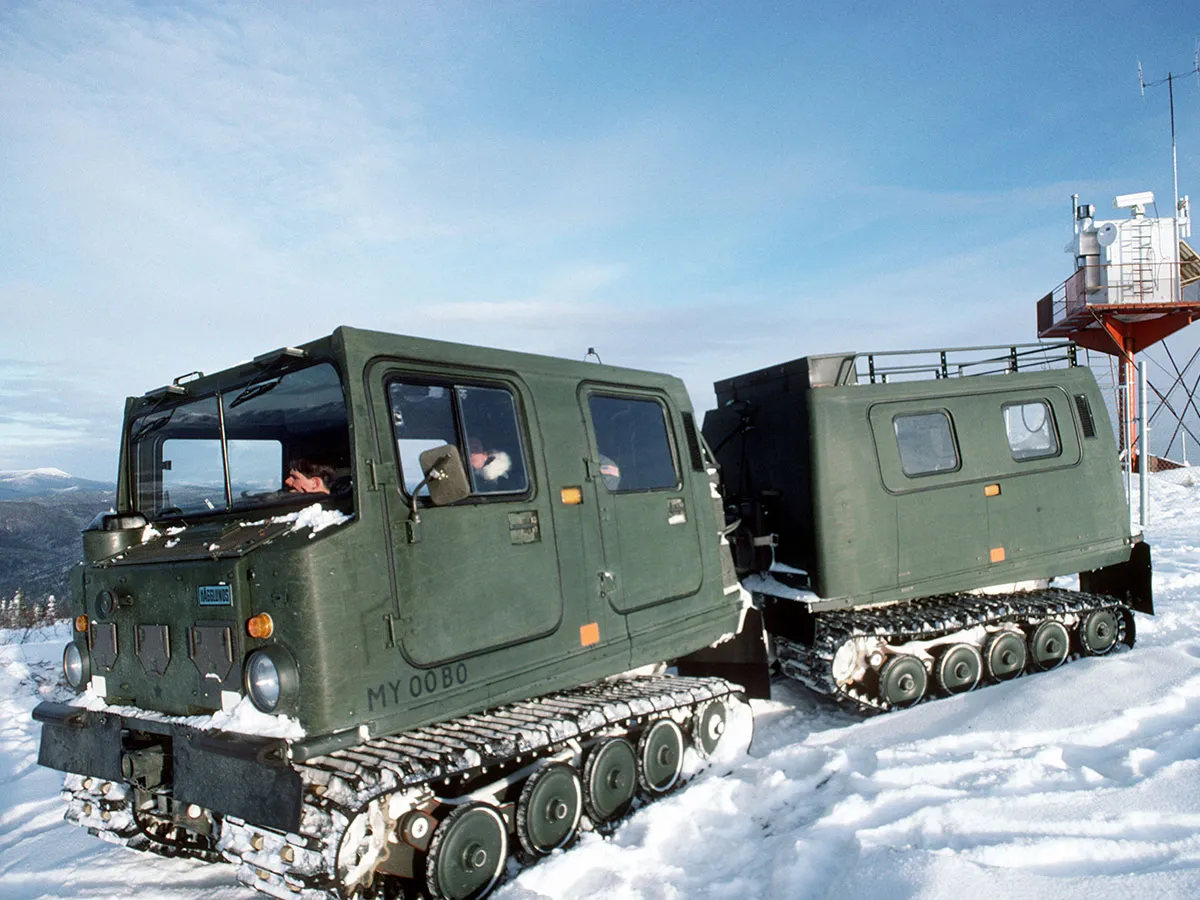 Hagglunds BV206 del ejército sueco