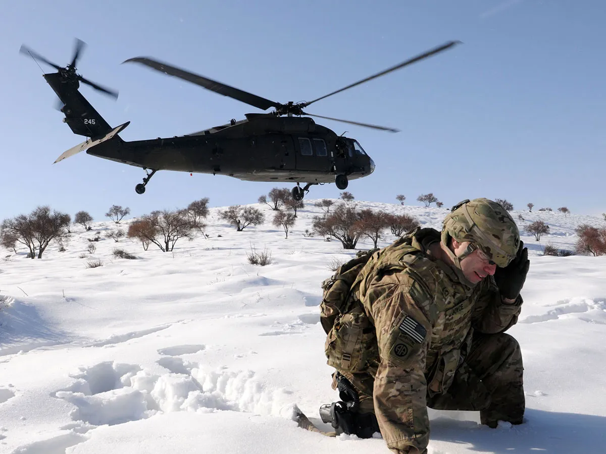 UH-60 Black Hawk del ejército de EE. UU.