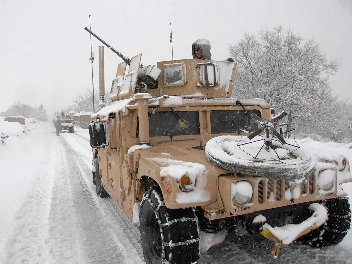 Humvee del ejército estadounidense
